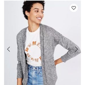 MADEWELL Marled Bradley Cardigan Sweater